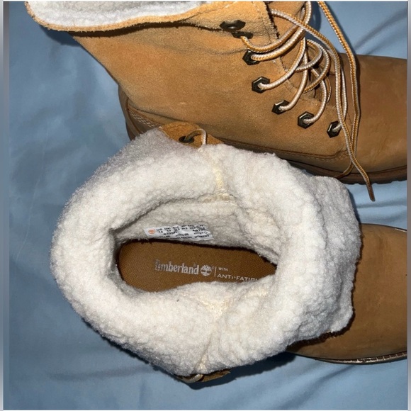 ᴡᴀᴛᴇʀᴘʀᴏᴏꜰ ʙᴏᴏᴛꜱ , ʙʀᴀɴᴅ: ᴛɪᴍʙᴇʀʟᴀɴᴅ ,ꜱɪᴢᴇ  7.5 ᴜꜱ , ᴄᴏʟᴏʀ: ᴡʜᴇᴀᴛ ɴᴜʙᴜᴄᴋ - Picture 6 of 7